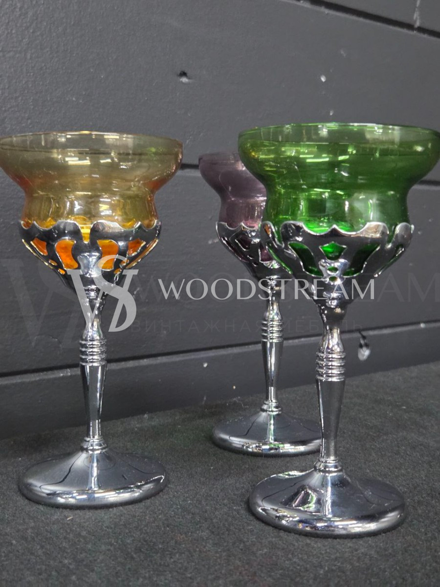 Набор: Диспенсер/Чайник/Графин и Бокал/Фужер 6 штук