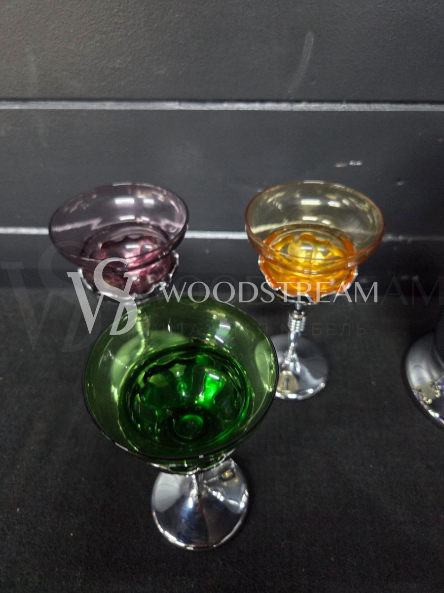 Набор: Диспенсер/Чайник/Графин и Бокал/Фужер 6 штук