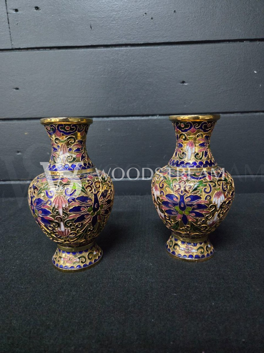 Ваза Клуазоне 2 штуки