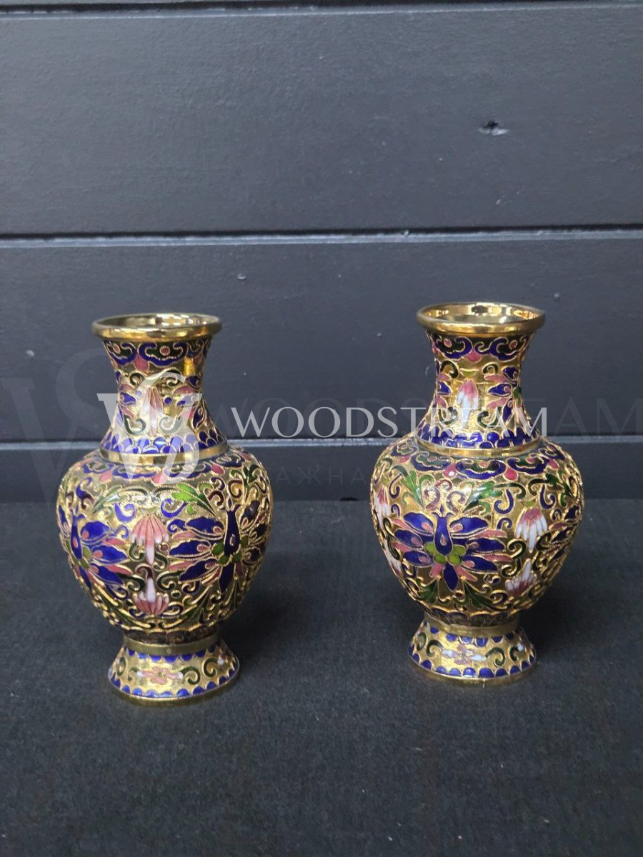 Ваза Клуазоне 2 штуки