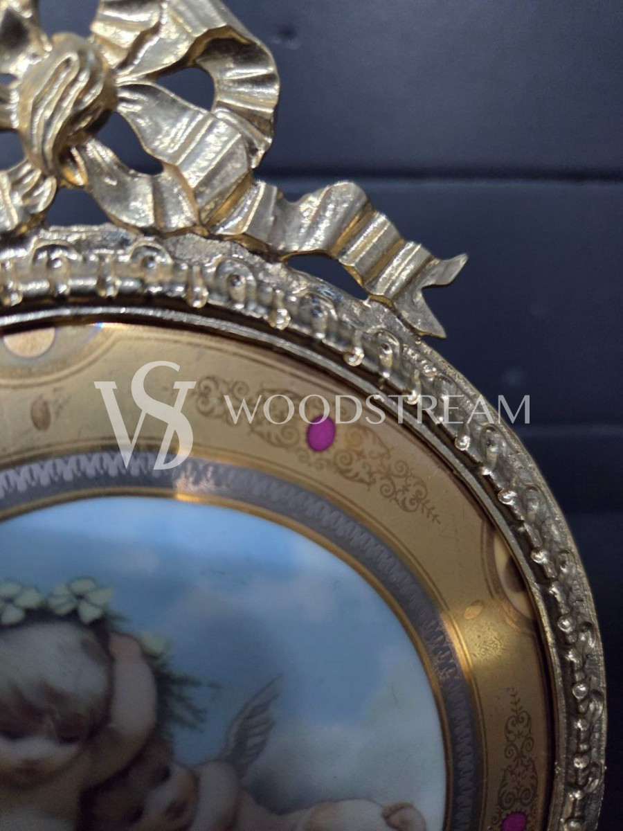 Картина/Миниатюра в рамке в стиле Людовика XVI 2 штуки