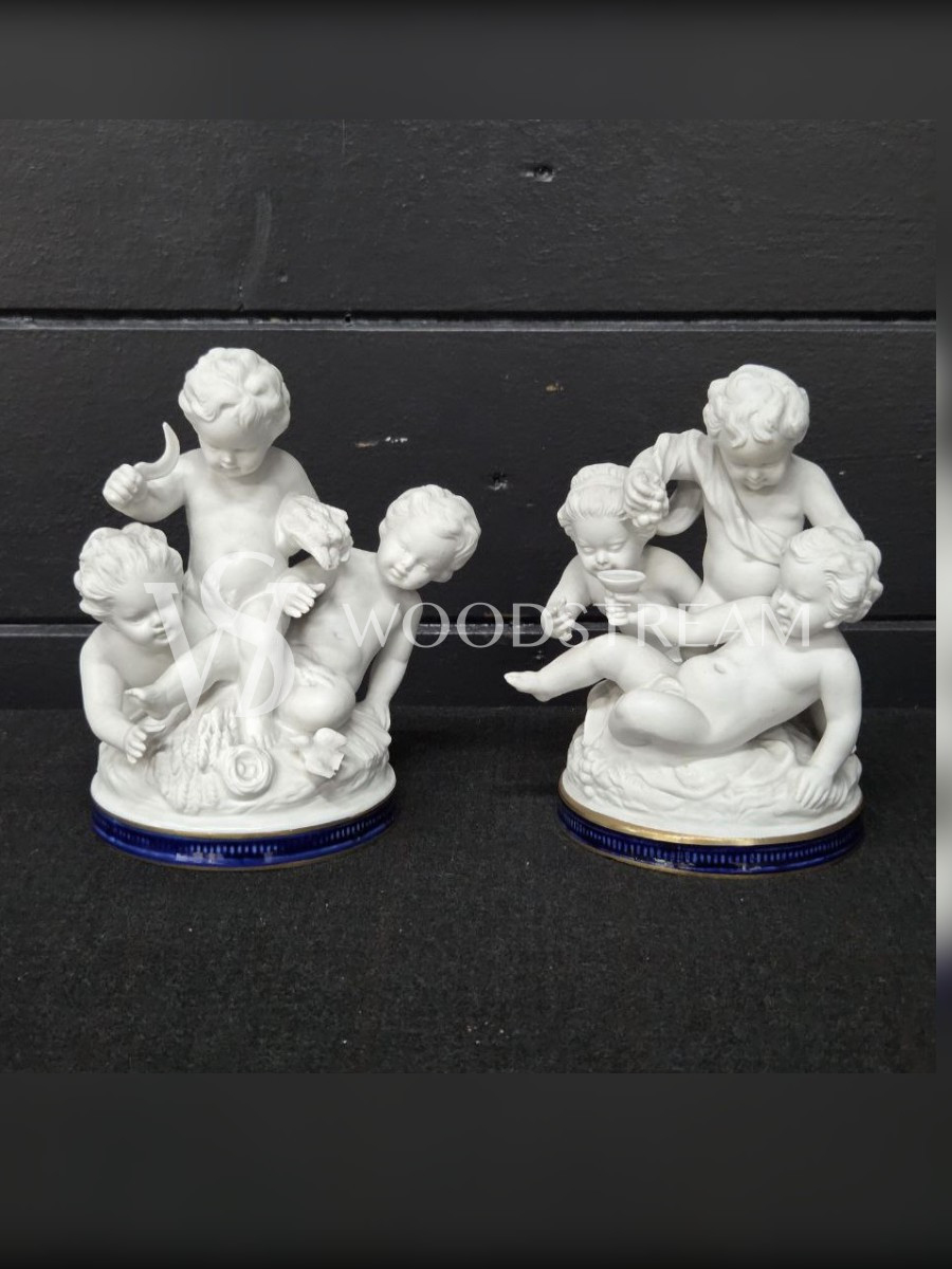 Статуэтка/Скульптурная композиция с Путти 2 штуки