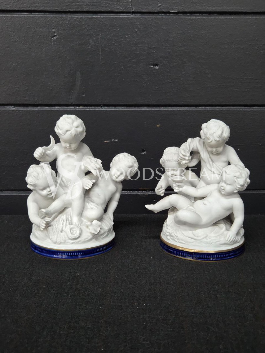 Статуэтка/Скульптурная композиция с Путти 2 штуки