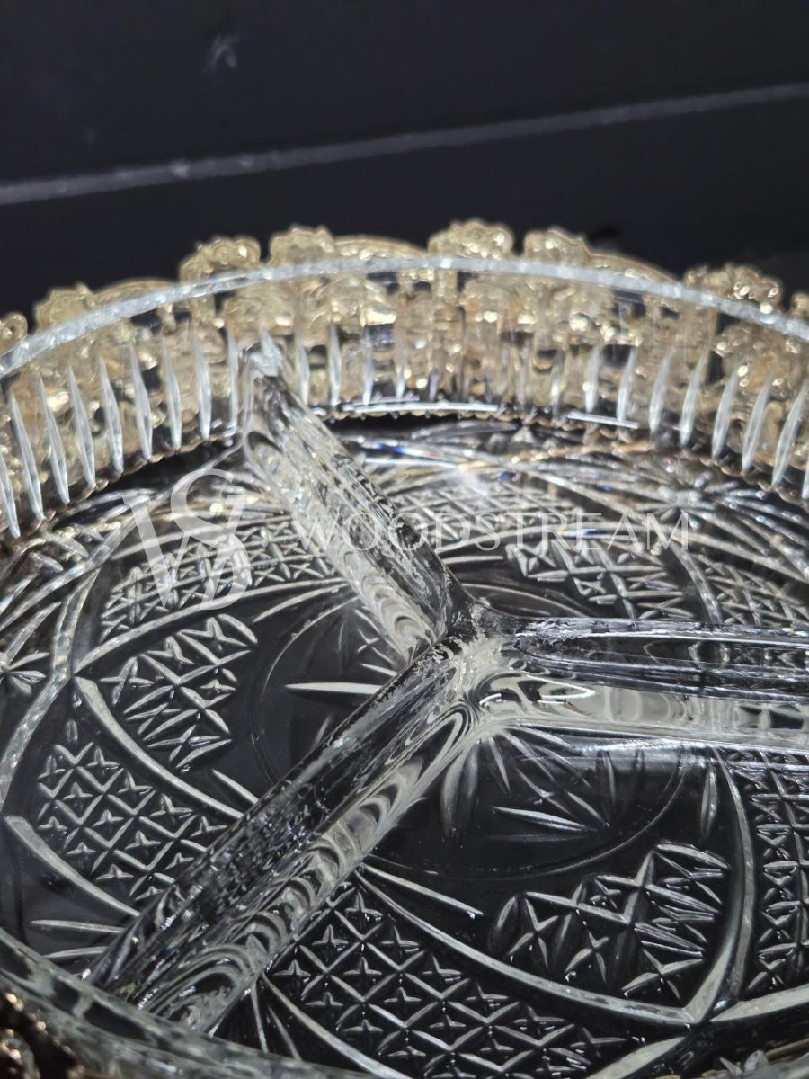 Ваза/Менажница винтажная