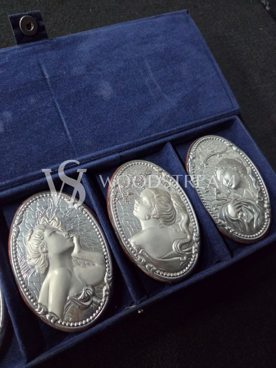 Набор: Миниатюра/Медальон/Барельеф 3 штуки в оригинальной упаковке