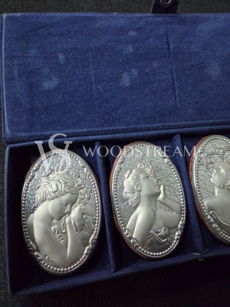 Набор: Миниатюра/Медальон/Барельеф 3 штуки в оригинальной упаковке