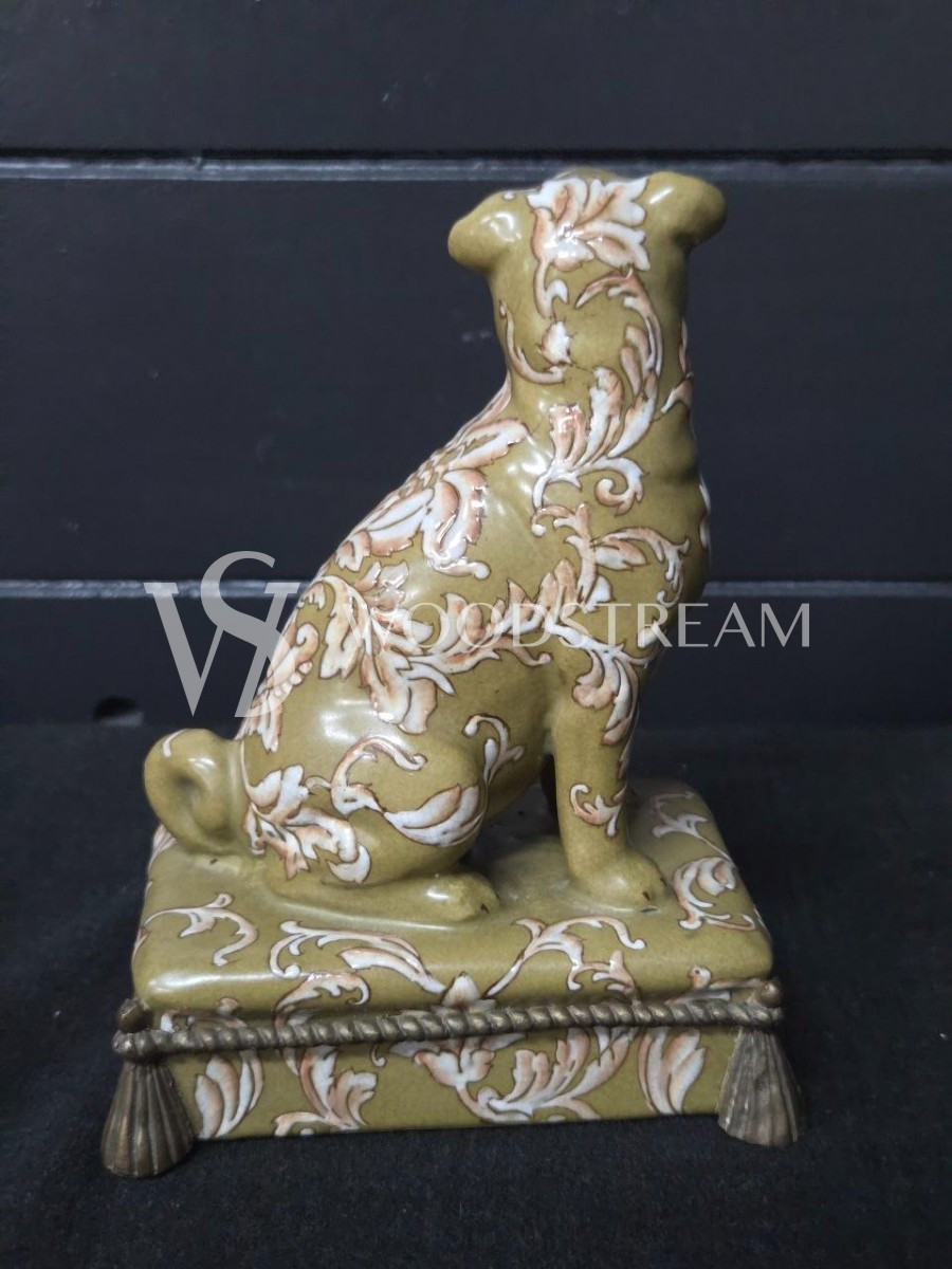 Статуэтка/Держатели для книг Собака/Мопс 2 штуки