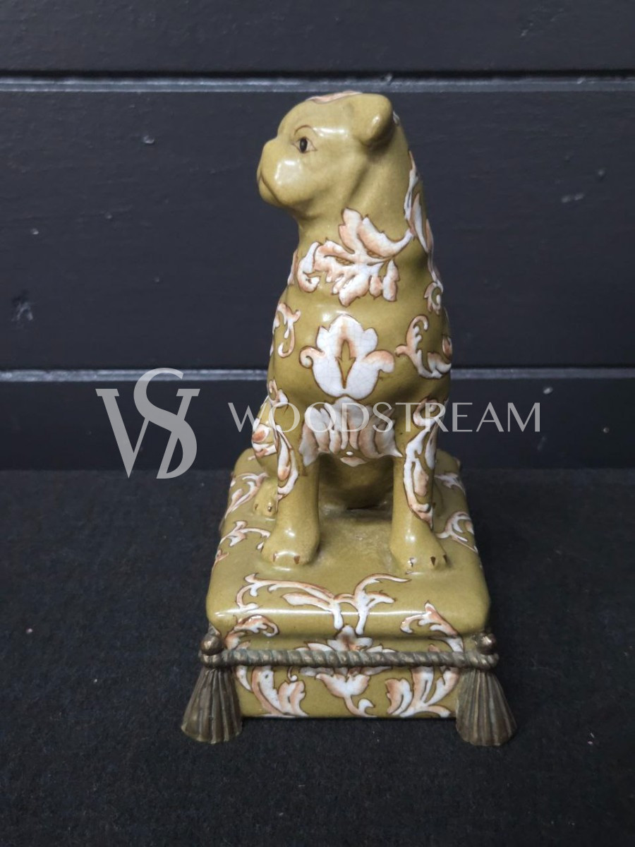 Статуэтка/Держатели для книг Собака/Мопс 2 штуки