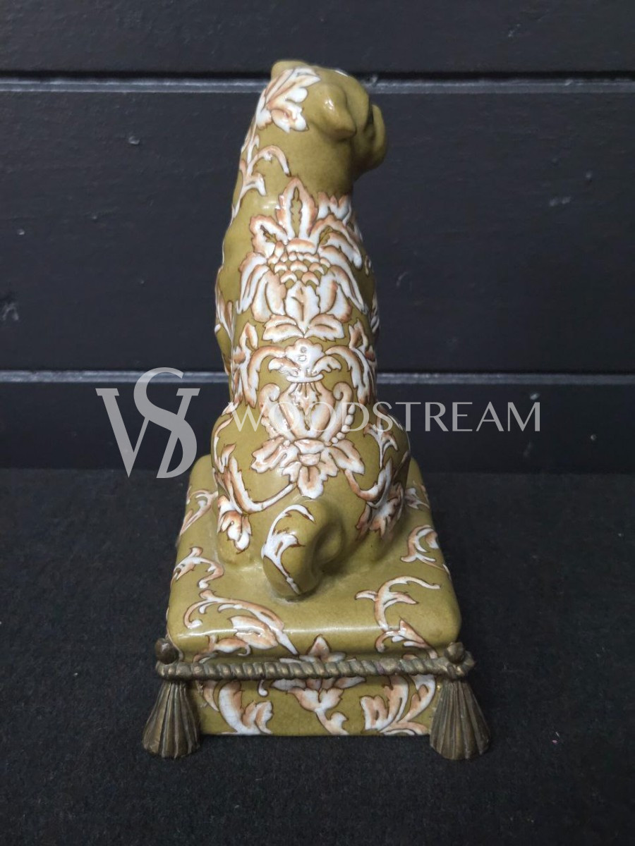 Статуэтка/Держатели для книг Собака/Мопс 2 штуки