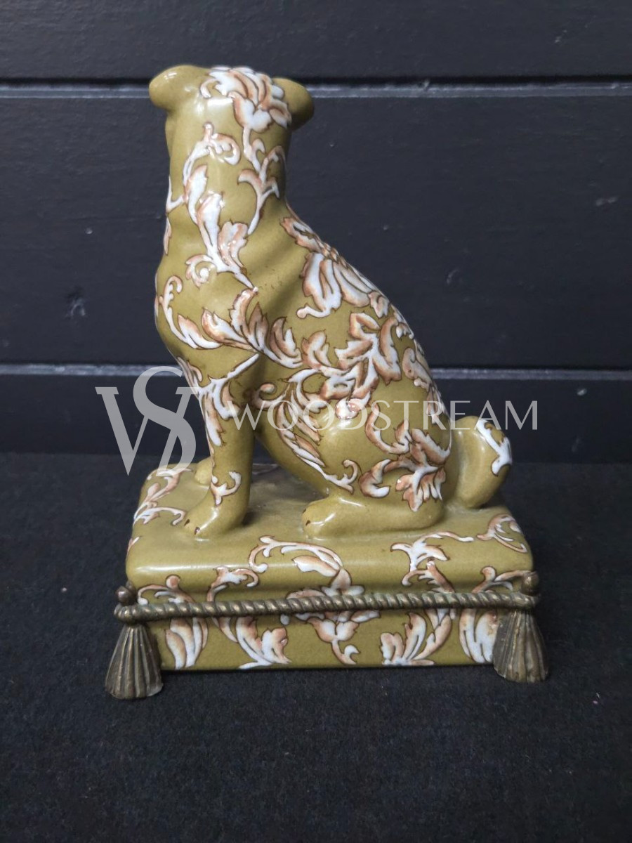 Статуэтка/Держатели для книг Собака/Мопс 2 штуки