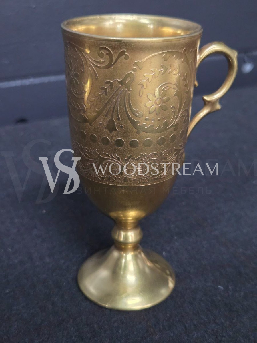 Набор: Бокал/фужер Блюдце и Ложка для соуса/масла