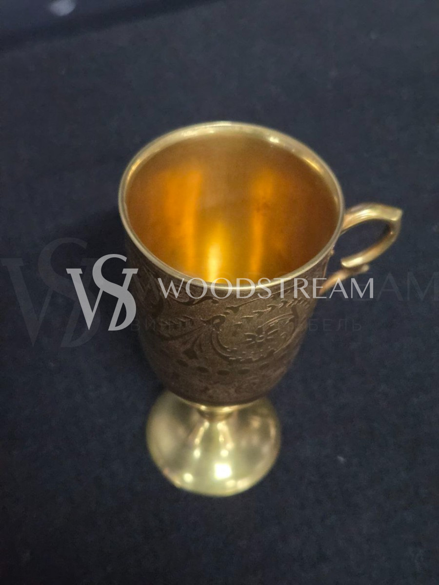 Набор: Бокал/фужер Блюдце и Ложка для соуса/масла