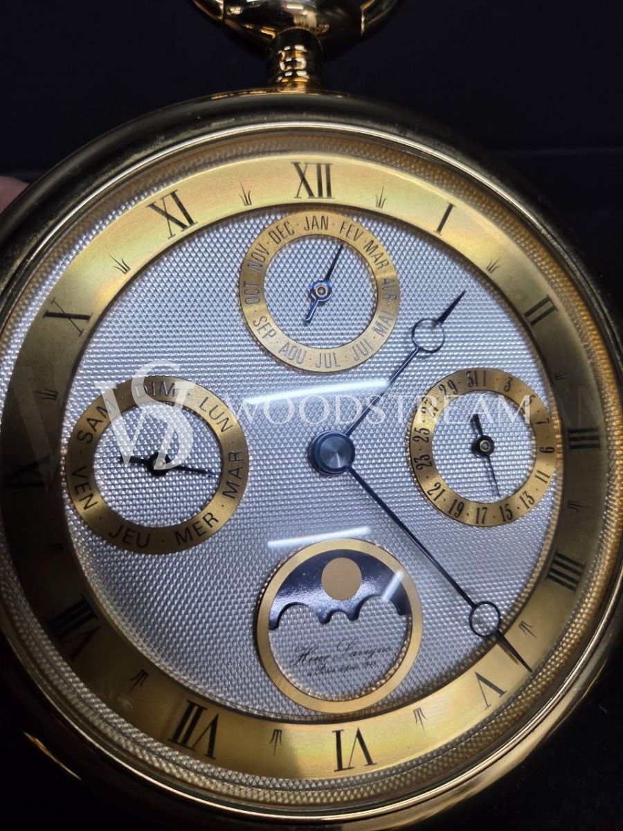 Часы карманные с лунным календарем