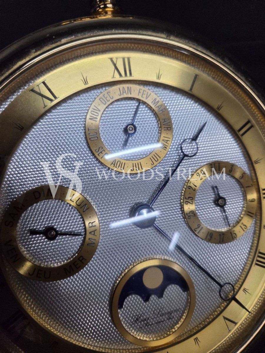 Часы карманные с лунным календарем