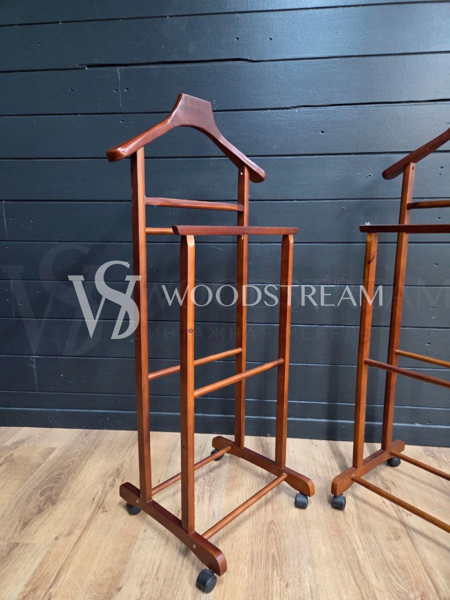 Плечики/Вешалка напольная для одежды винтажная 2 штуки