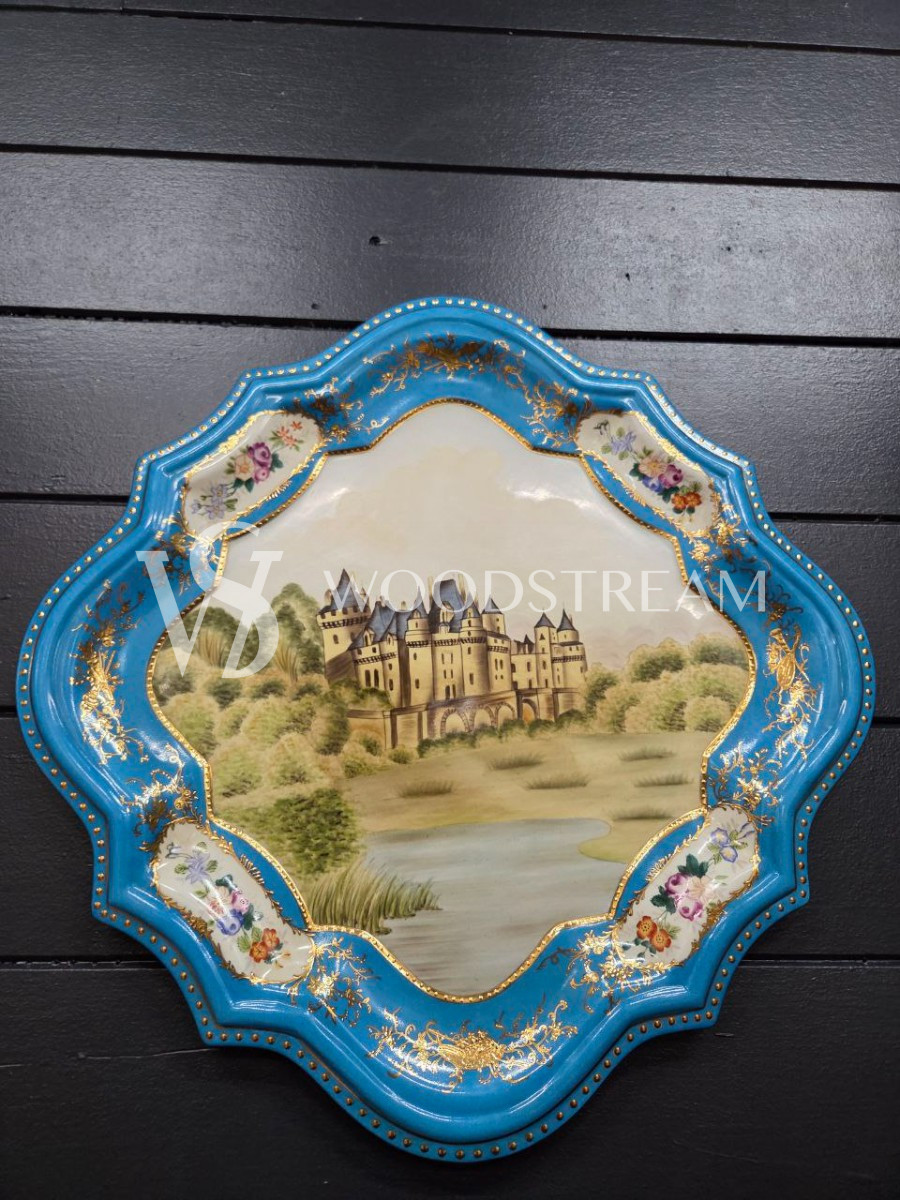 Тарелка декоративная винтажная