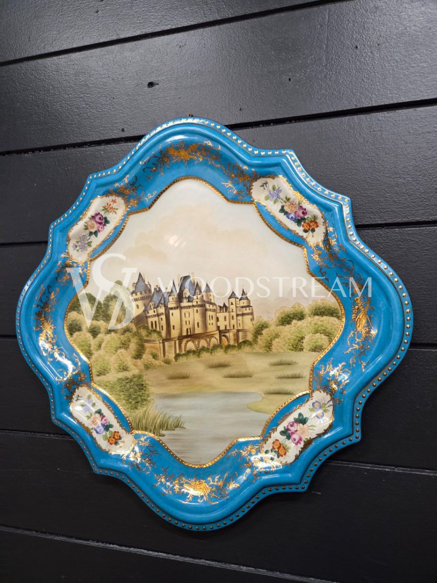 Тарелка декоративная винтажная