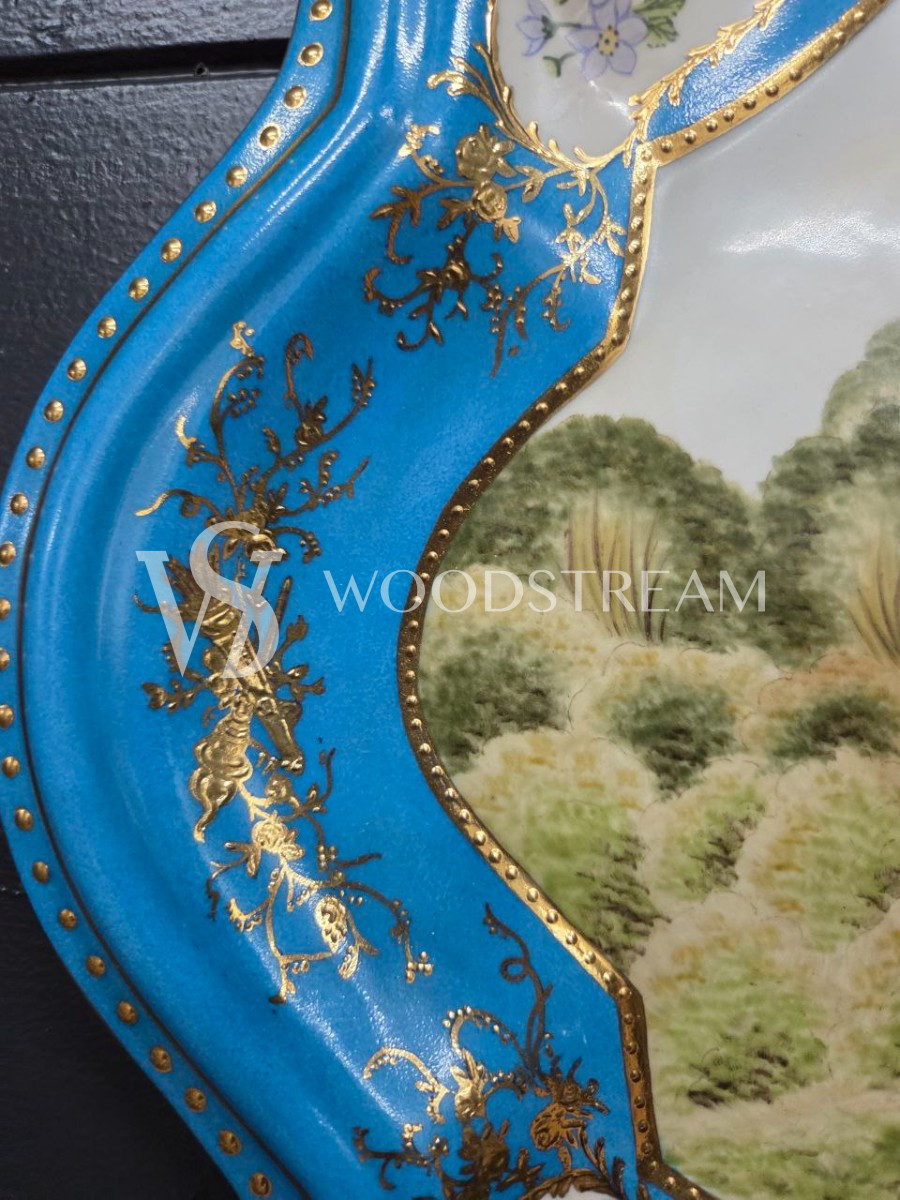 Тарелка декоративная винтажная