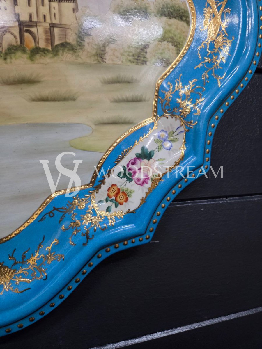 Тарелка декоративная винтажная