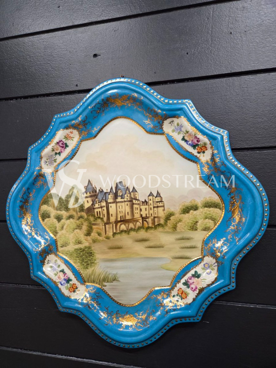 Тарелка декоративная винтажная