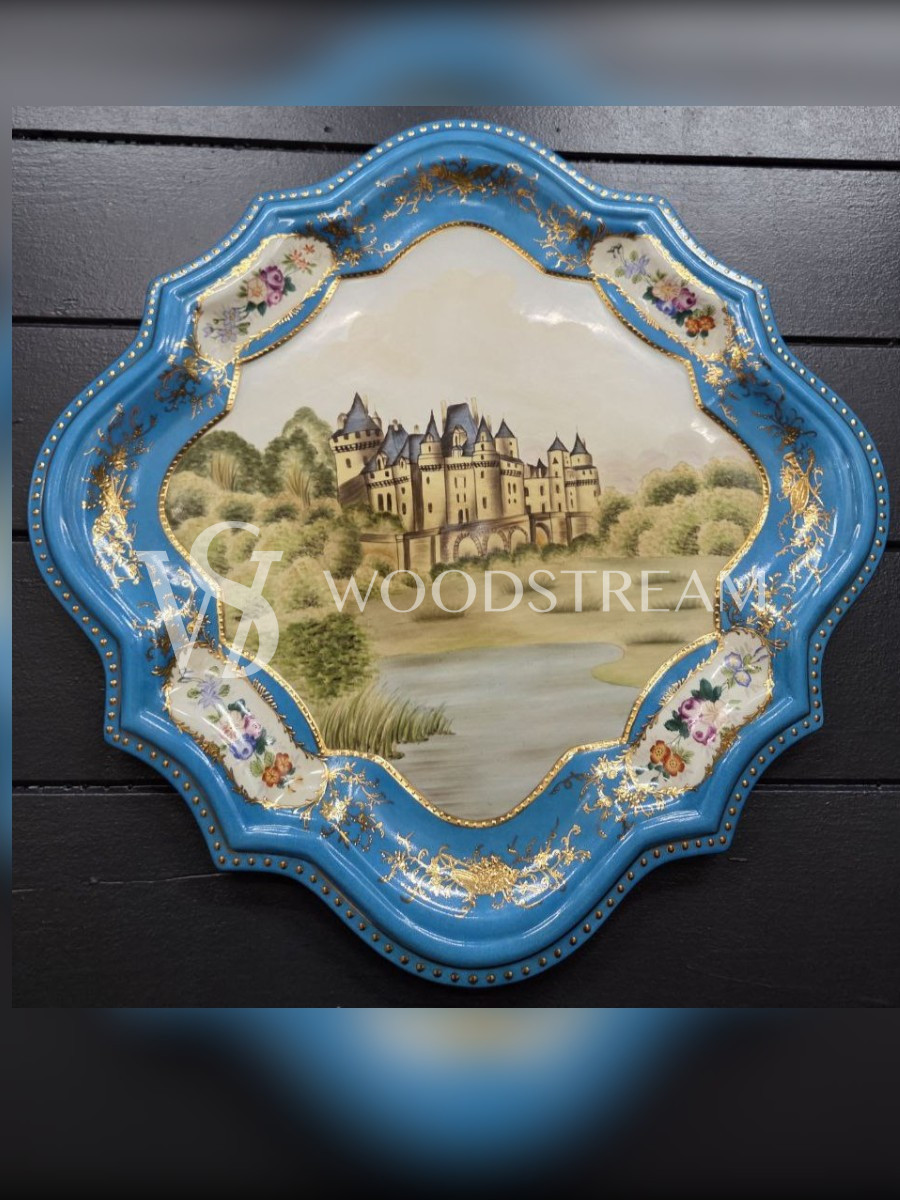 Тарелка декоративная винтажная