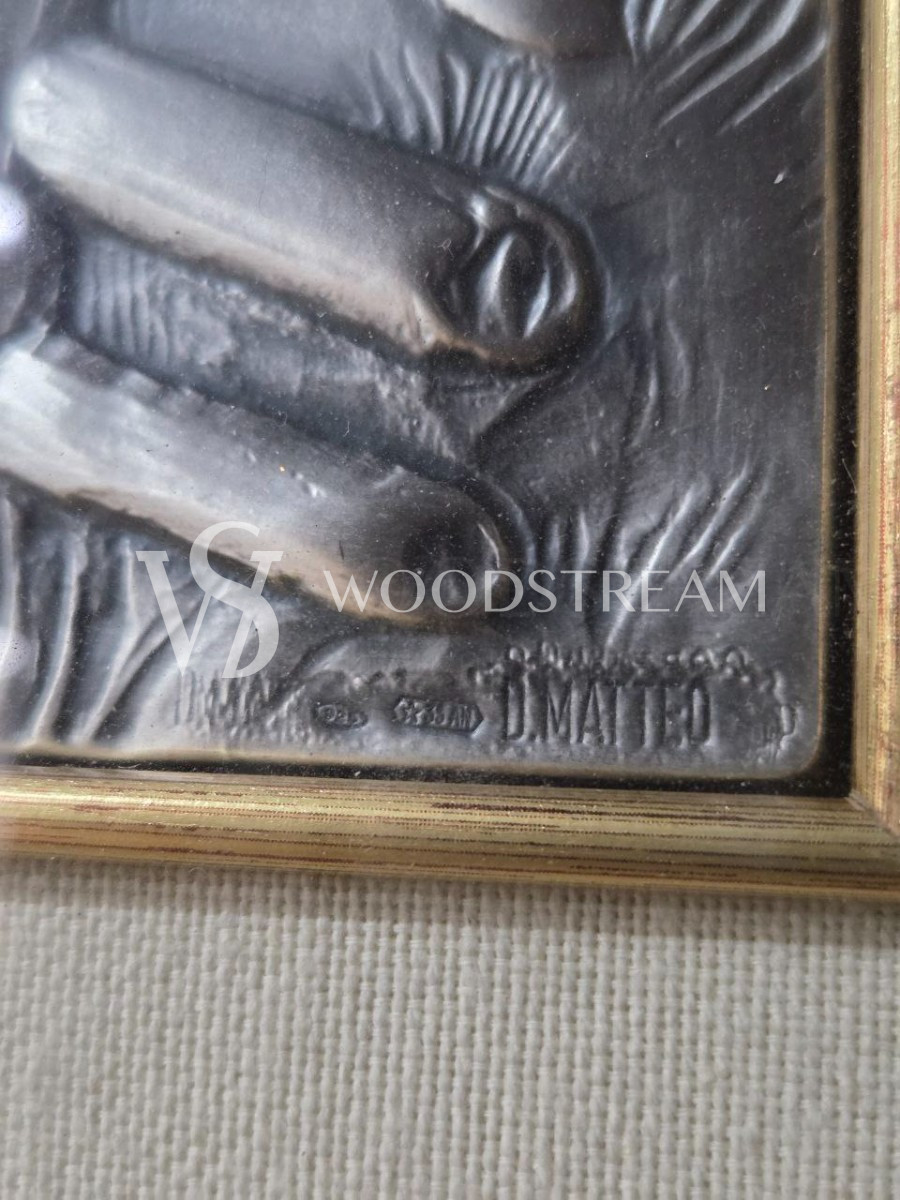 Картина/Барельеф со сценой охоты