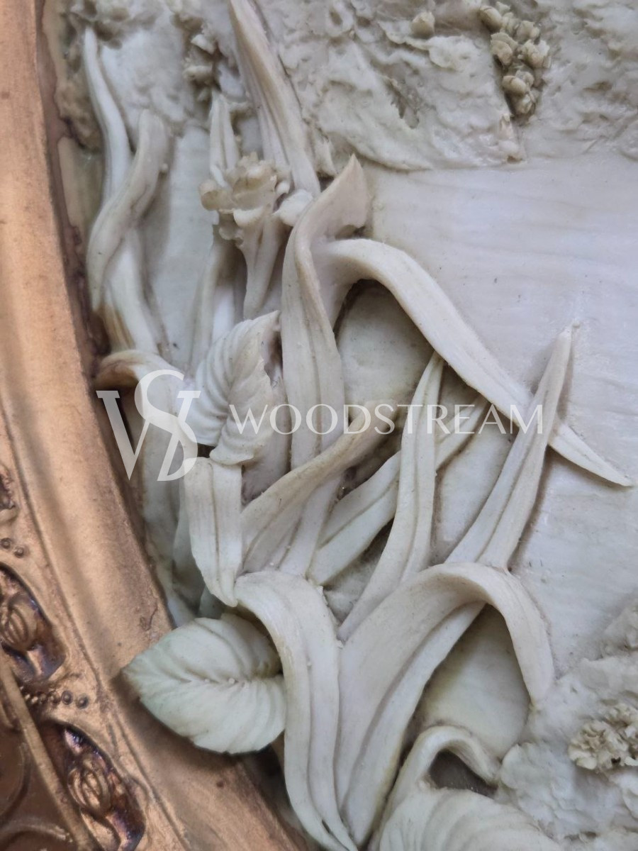 Картина/Барельеф в раме в стиле венецианского барокко