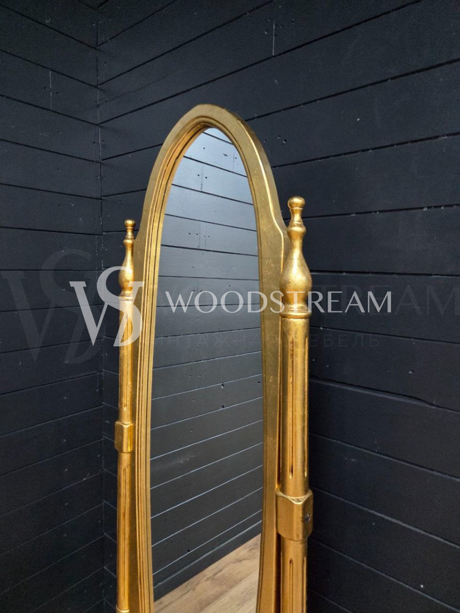 Зеркало псише напольное в стиле барокко