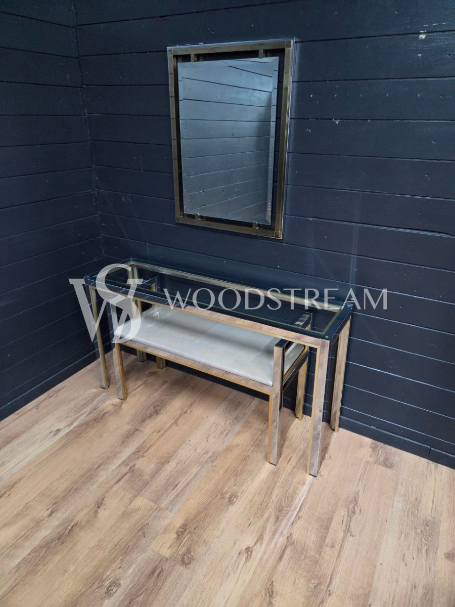 Комплект: Консоль зеркало и скамья