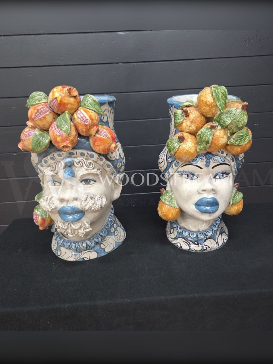 Ваза/Вазон/Кашпо/Декоративный элемент 2 штуки