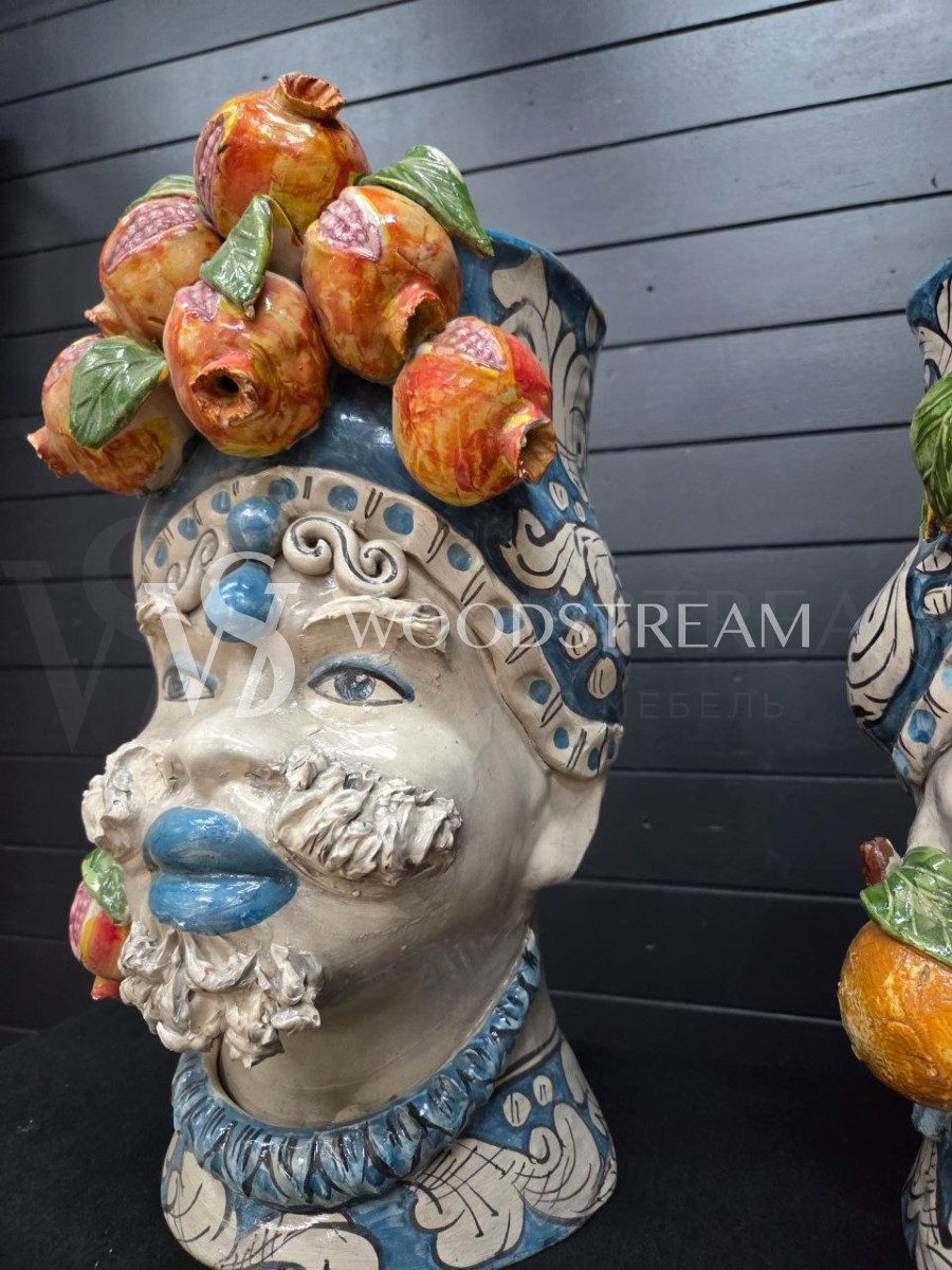 Ваза/Вазон/Кашпо/Декоративный элемент 2 штуки