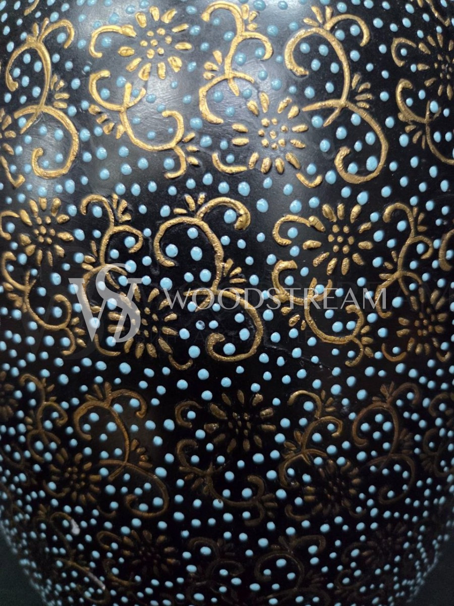 Ваза с крышкой винтажная