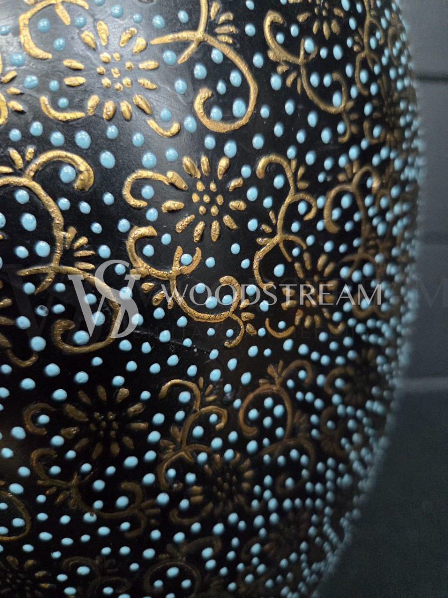 Ваза с крышкой винтажная