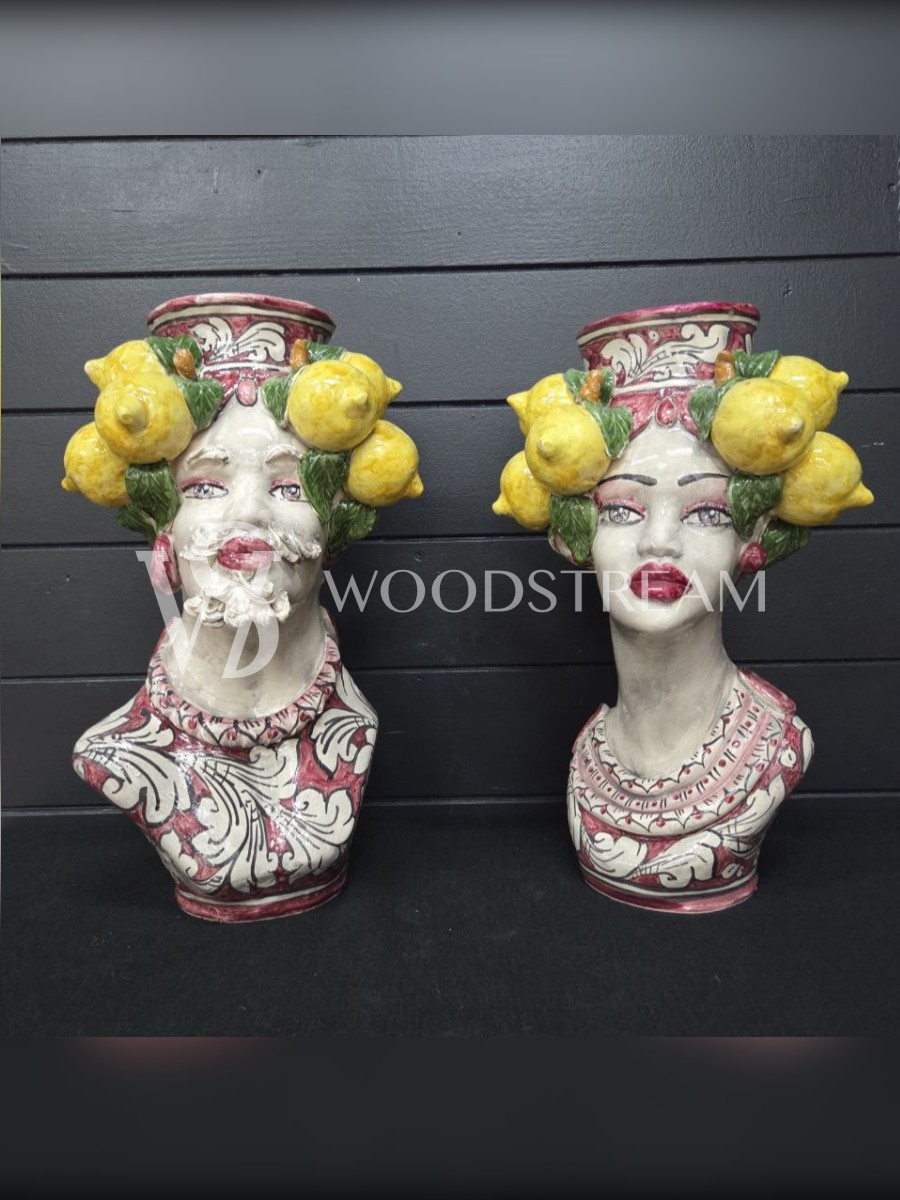 Ваза/Вазон/Кашпо/Декоративный элемент 2 штуки