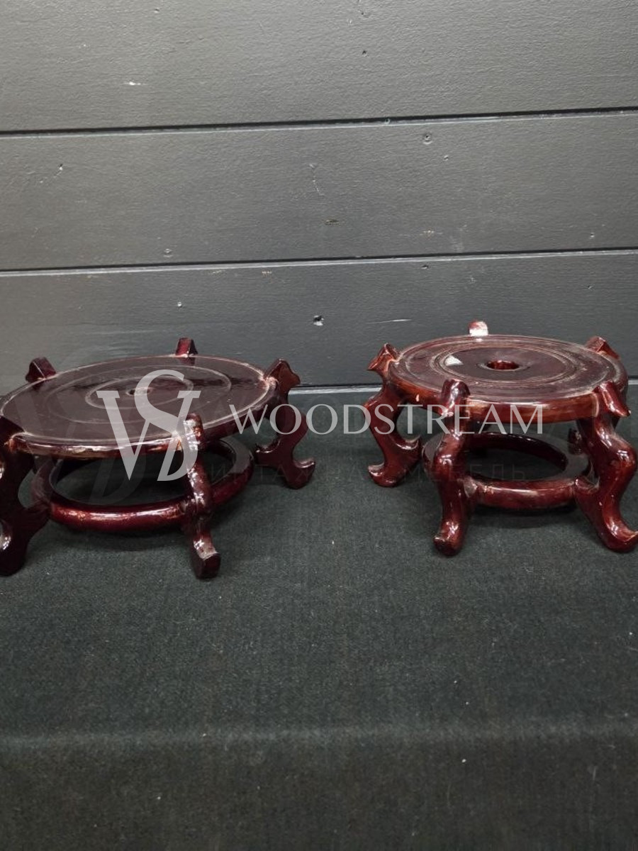 Подставка для вазы в восточном стиле (2 штуки)