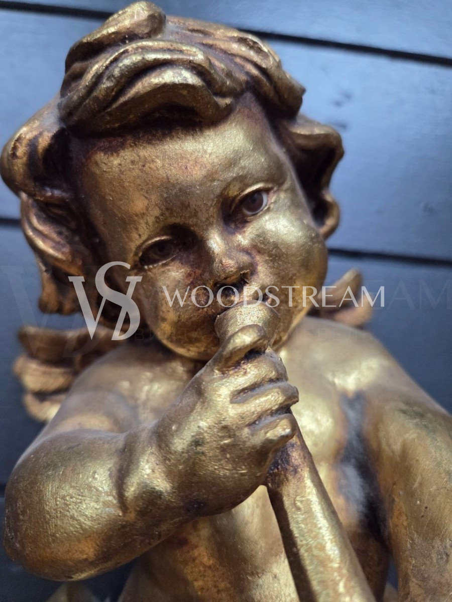 Декоративный элемент/Статуэтка/Фигура Ангел/Музыкант 2 штуки