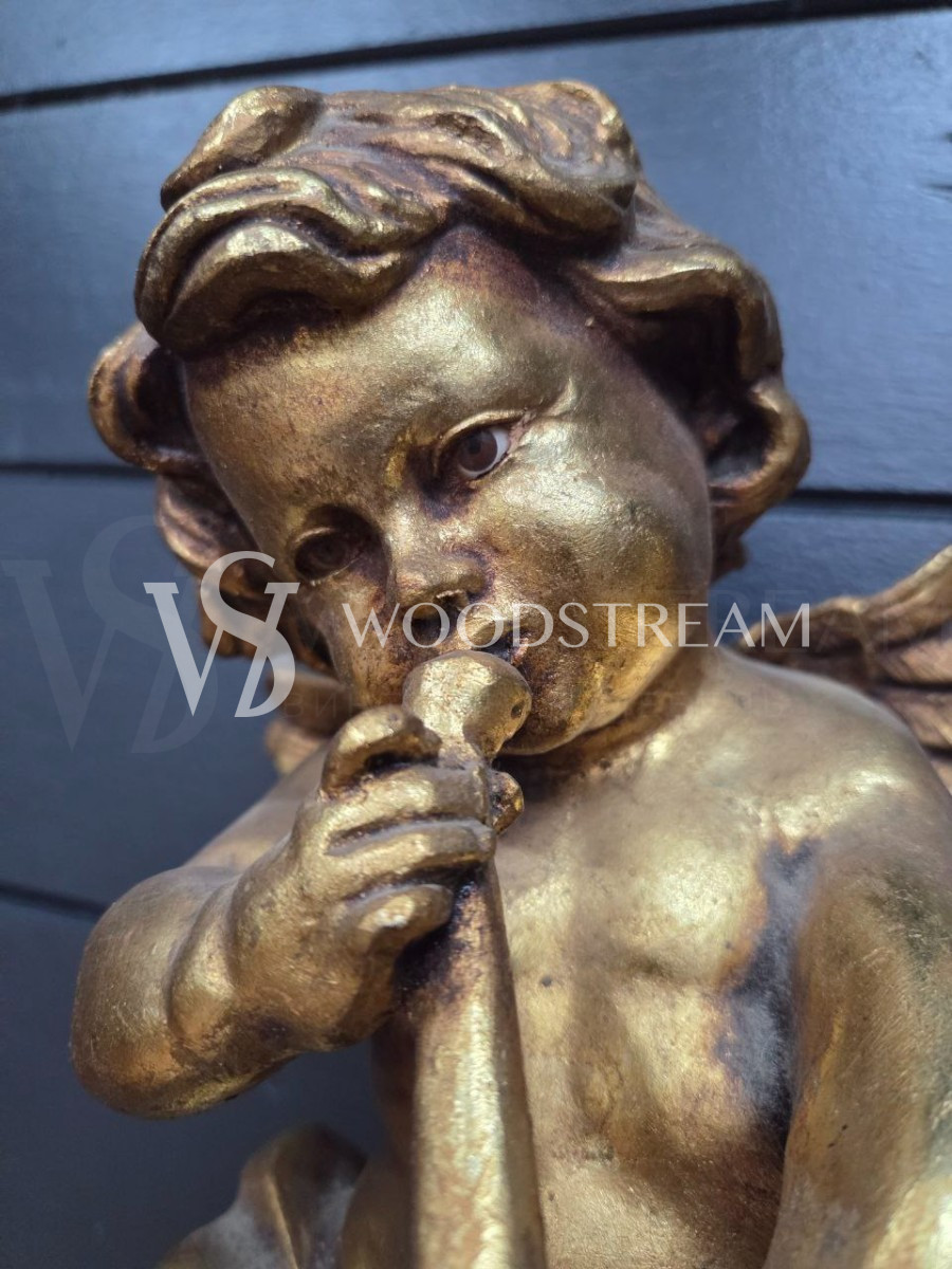 Декоративный элемент/Статуэтка/Фигура Ангел/Музыкант 2 штуки