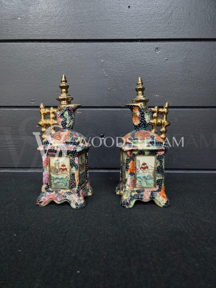 Ваза/Кувшин/Чайник Сацума для уксуса и масла 2 штуки