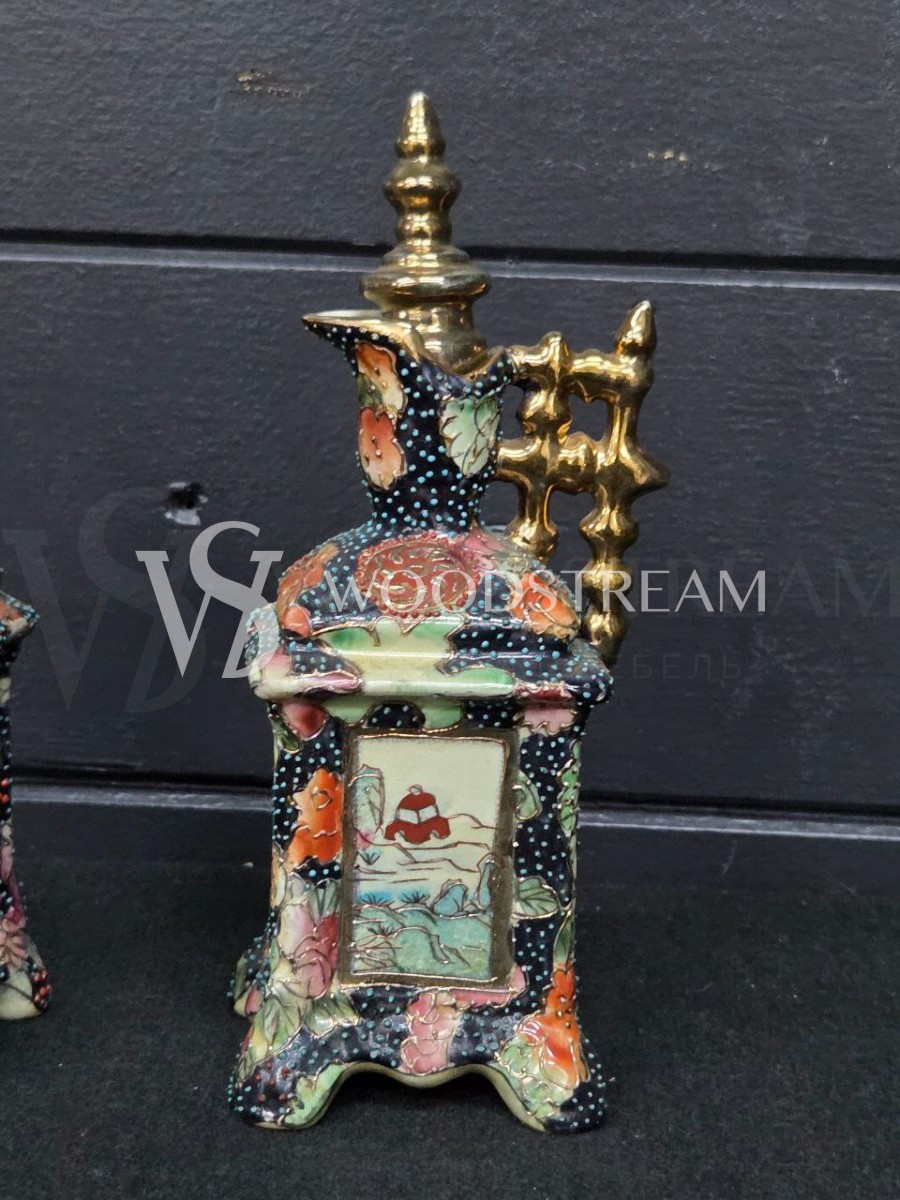 Ваза/Кувшин/Чайник Сацума для уксуса и масла 2 штуки