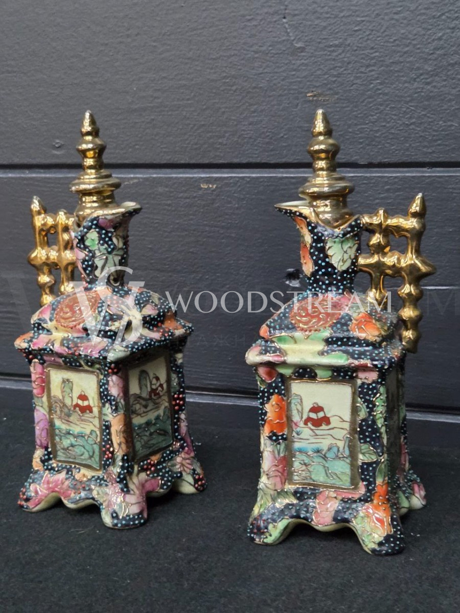 Ваза/Кувшин/Чайник Сацума для уксуса и масла 2 штуки