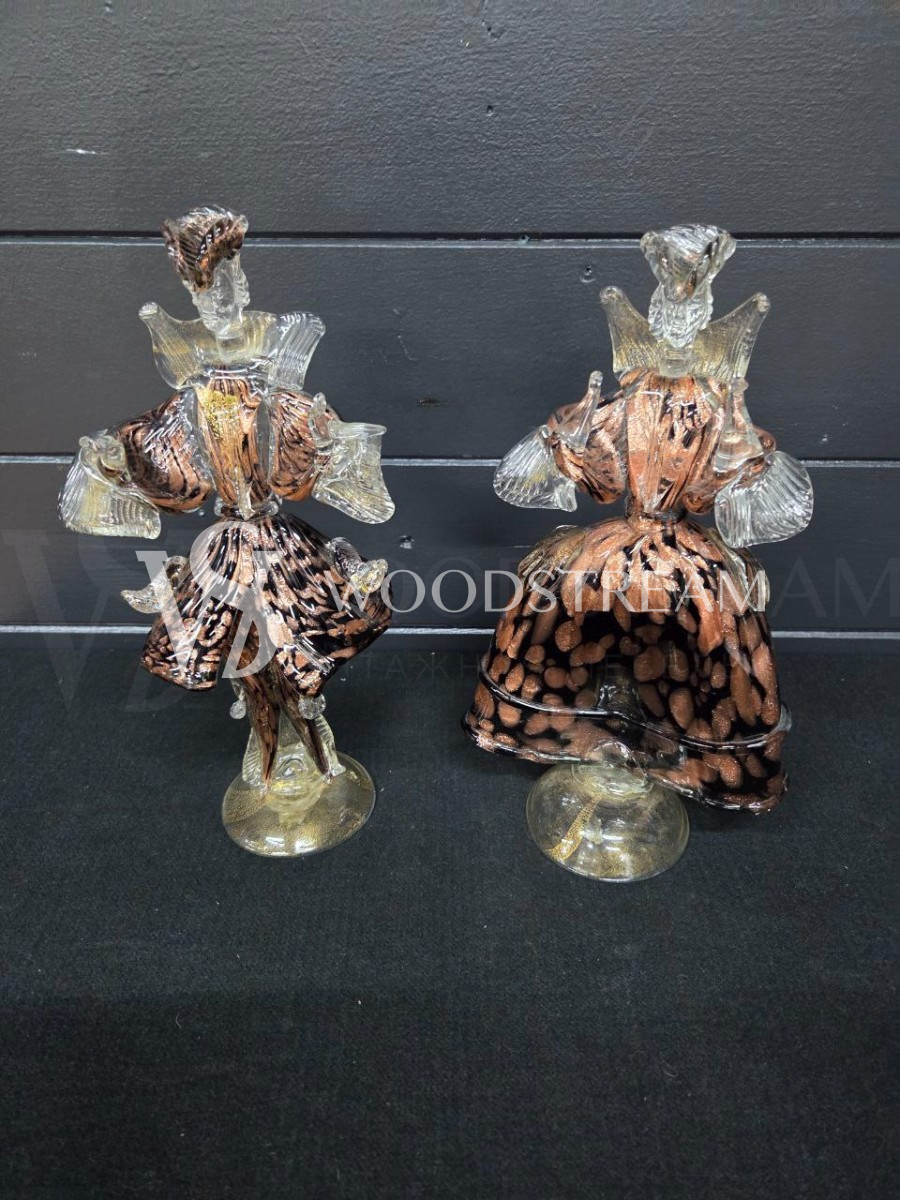 Статуэтка/фигурка винтажная 2 штуки Мужчина и Женщина