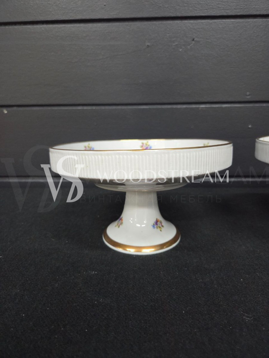 Ваза/Конфетница/Фруктовница в стиле Людовика XV 2 штуки