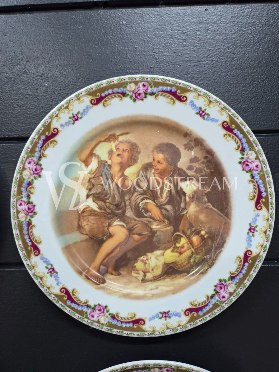 Комплект: Тарелка декоративная 4 штуки Limoges 