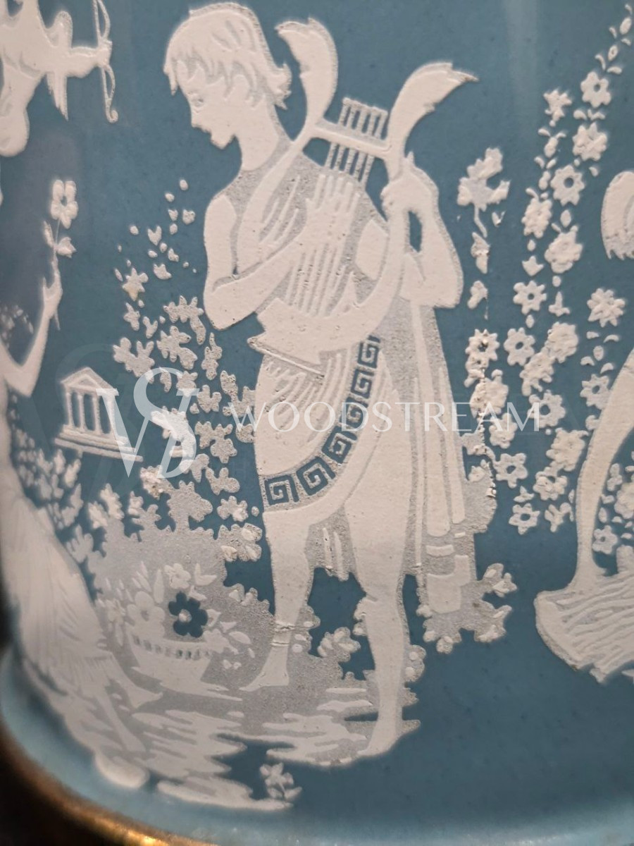 Ваза с крышкой/Шкатулка/Конфетница винтажная