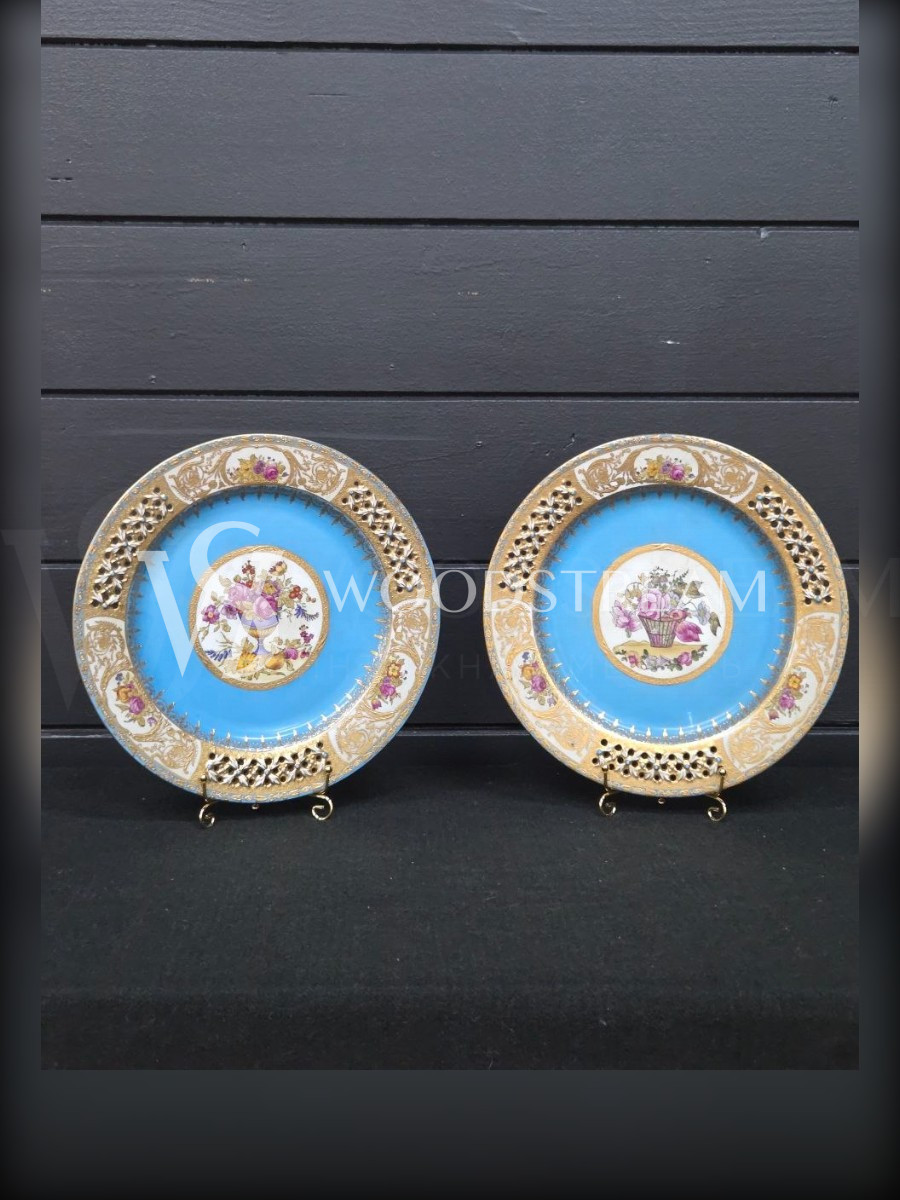 Тарелка декоративная в стиле Людовика XVI 2 штуки