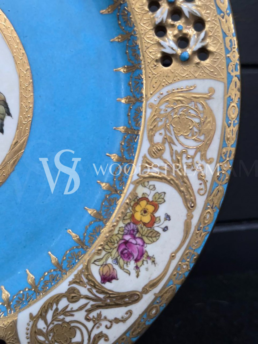 Тарелка декоративная в стиле Людовика XVI 2 штуки