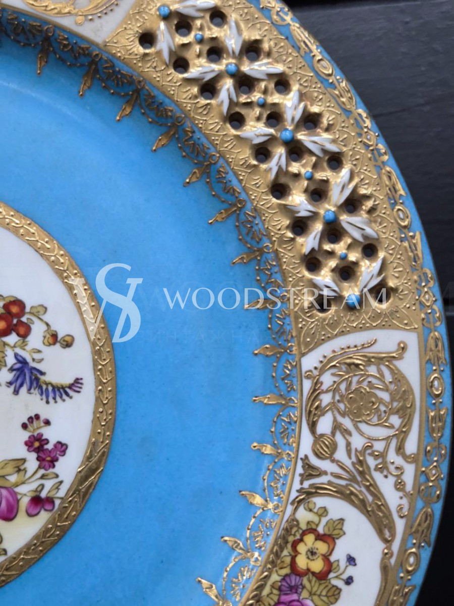 Тарелка декоративная в стиле Людовика XVI 2 штуки