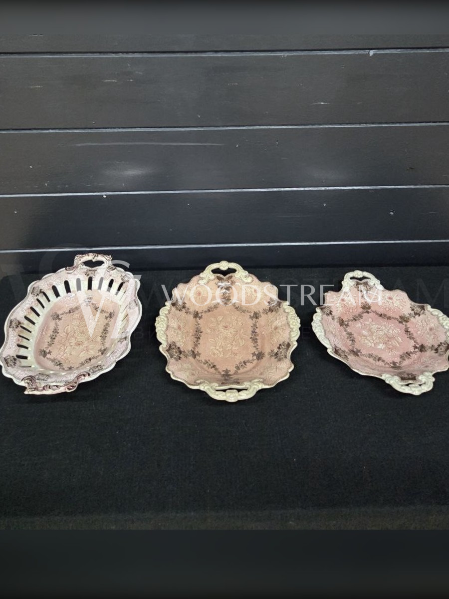 Набор: Тарелка/Блюдо сервировочное 3 штуки