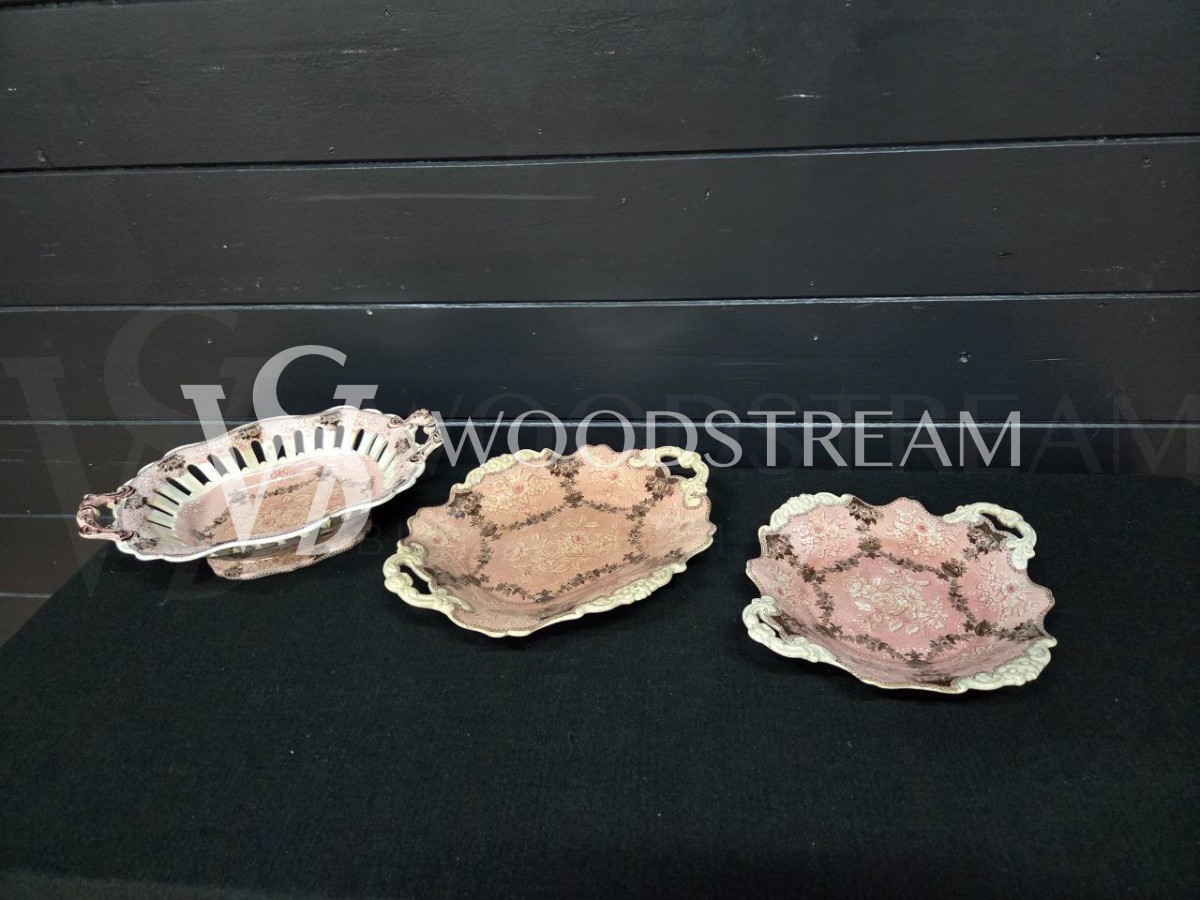 Набор: Тарелка/Блюдо сервировочное 3 штуки