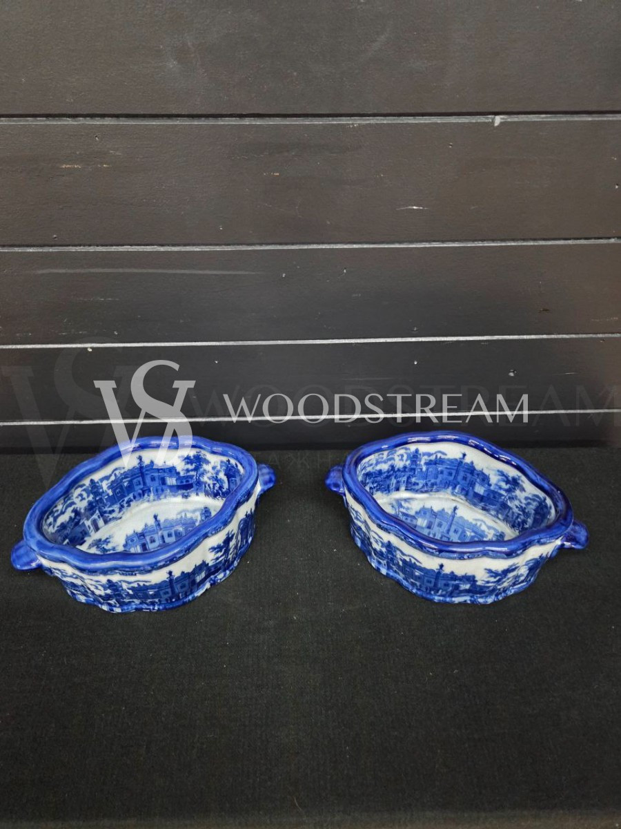 Ваза/Вазон/Кашпо в стиле Делф 2 штуки